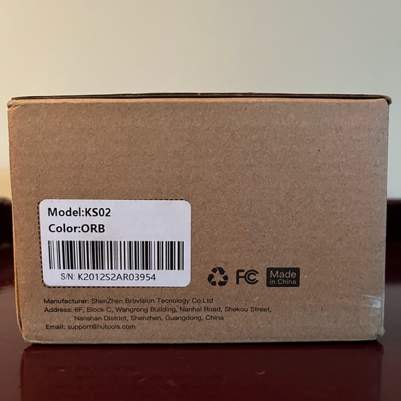 HuTools Fingerprint Deadbolt Door Lock KSO2. Brand new in box. Parts unopened - Picture 4 of 6